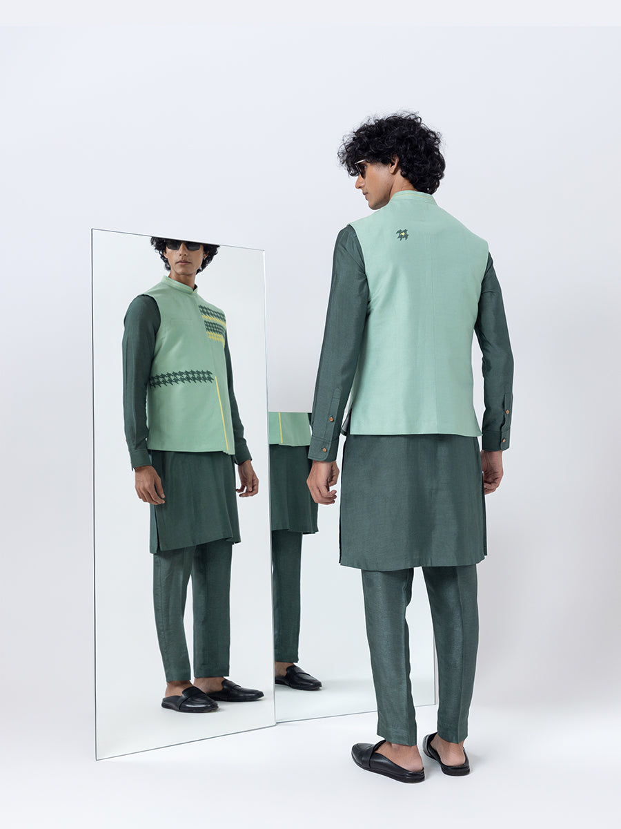 Houdstooth Jacket Set