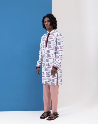 Off Stripe Print