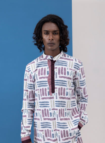 Off Stripe Print