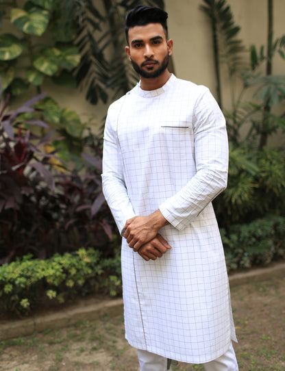 White Brunch Kurta
