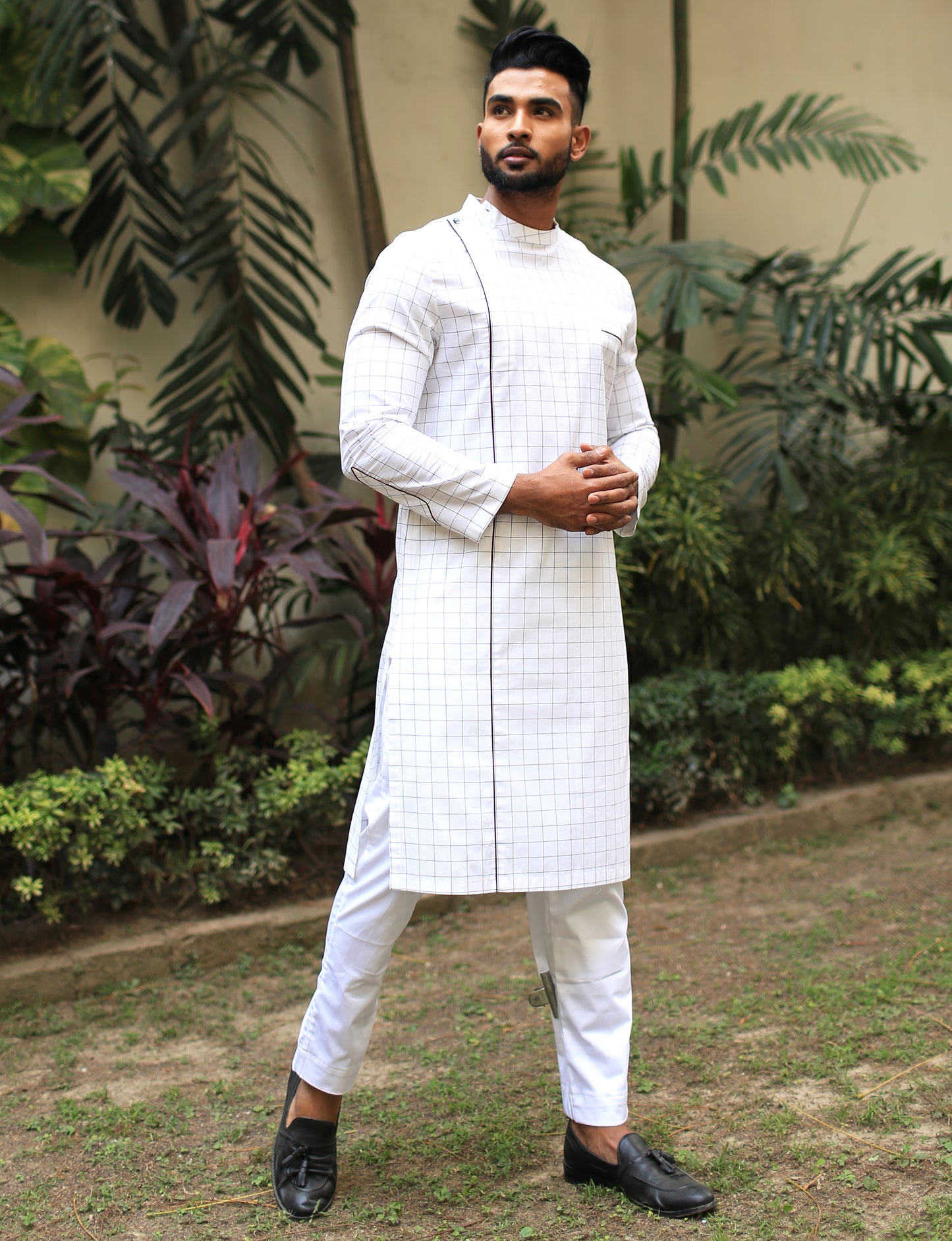 White Brunch Kurta