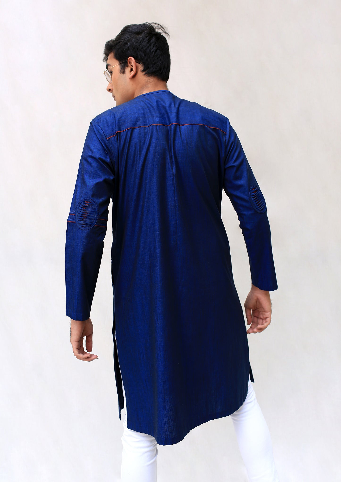 Deflected Weave Kurta