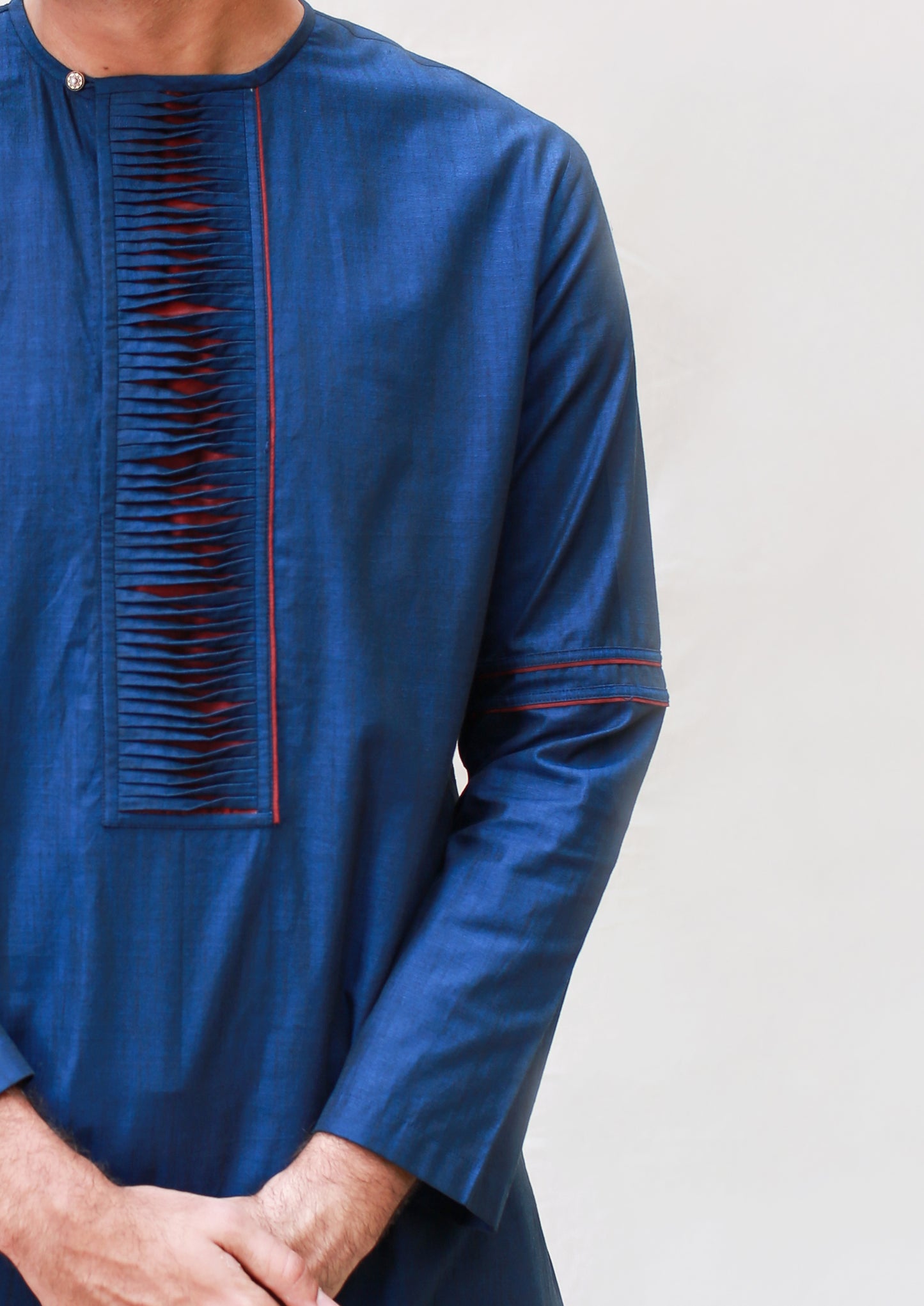 Deflected Weave Kurta