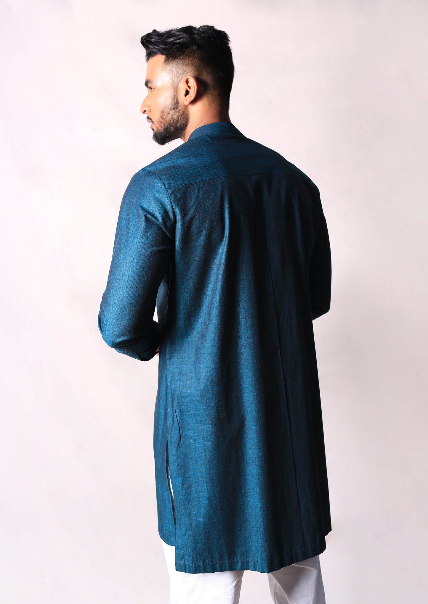 Zig Zag Half n Half Kurta