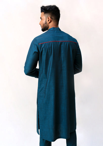 Pyramid Pintuck Kurta