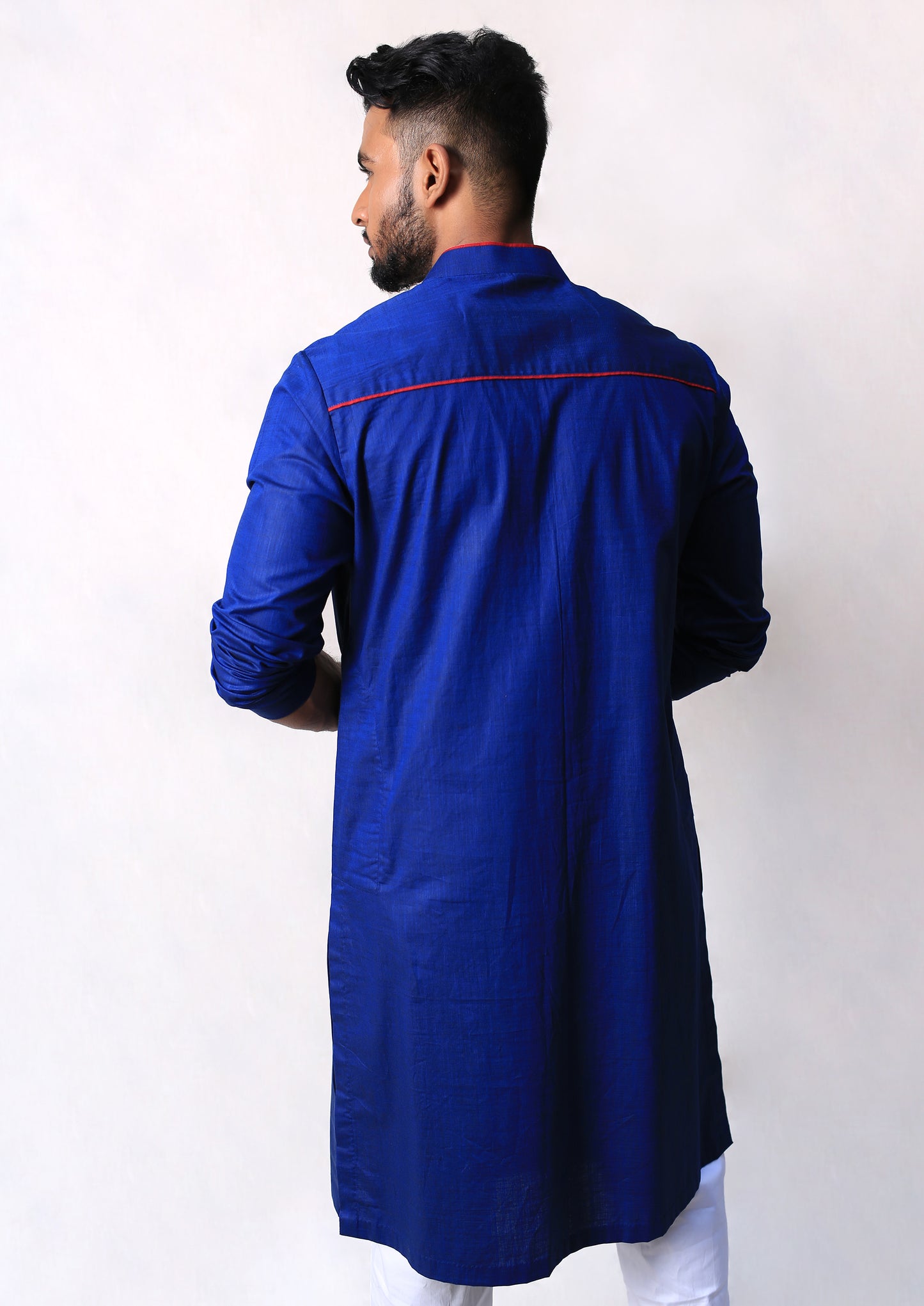 Pleated Kurta with Handwork