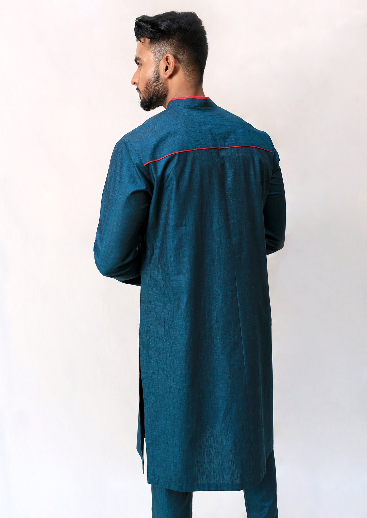 Pleated Kurta with Handwork