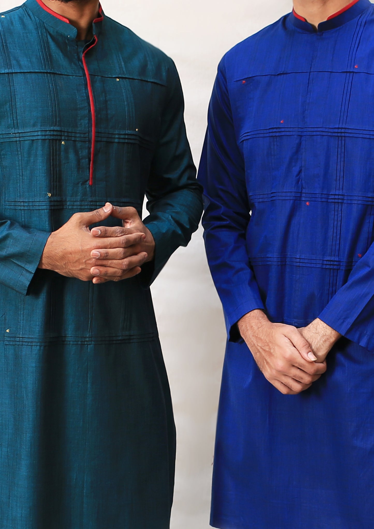 Pleated Kurta with Handwork