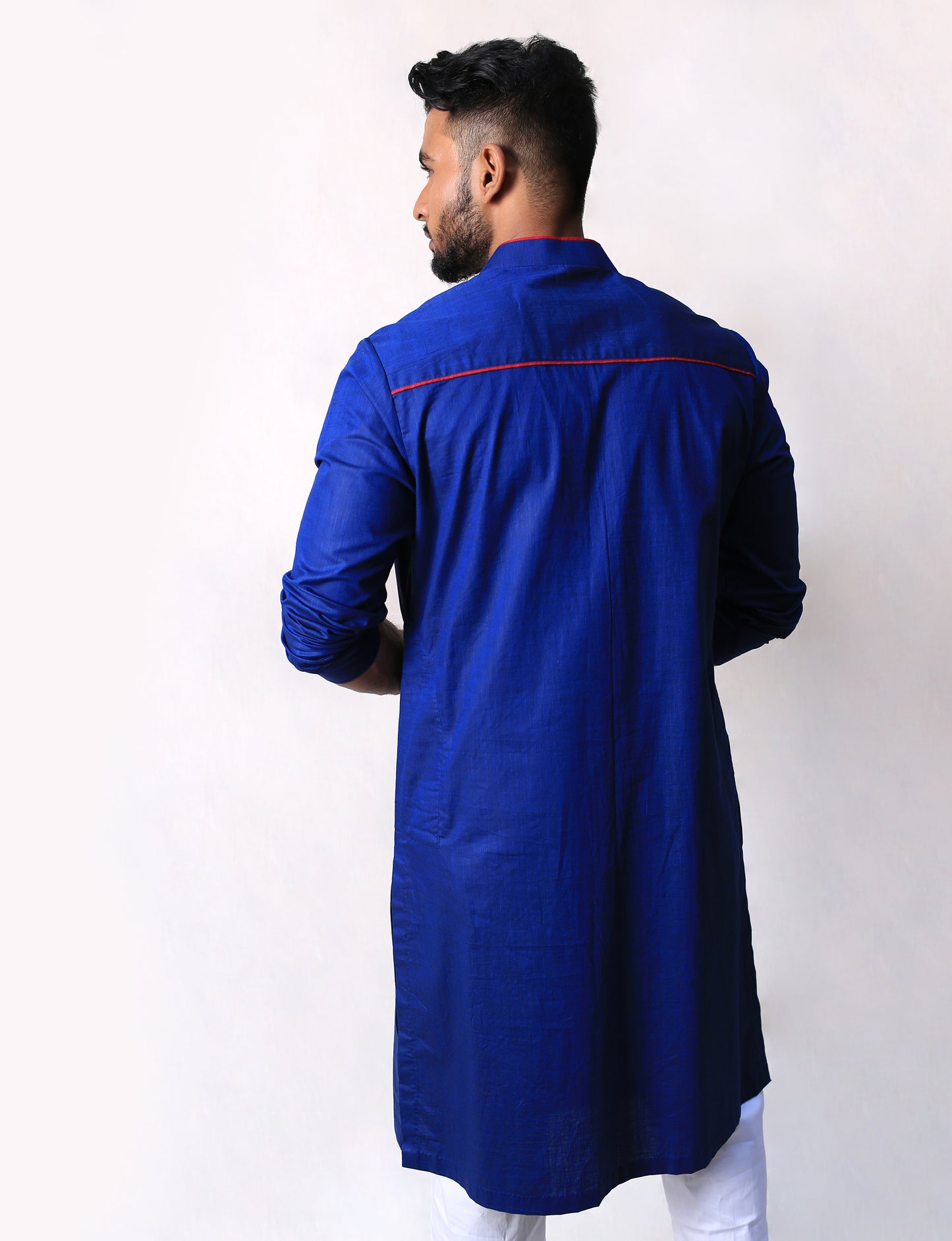 Cross Pintucks Kurta